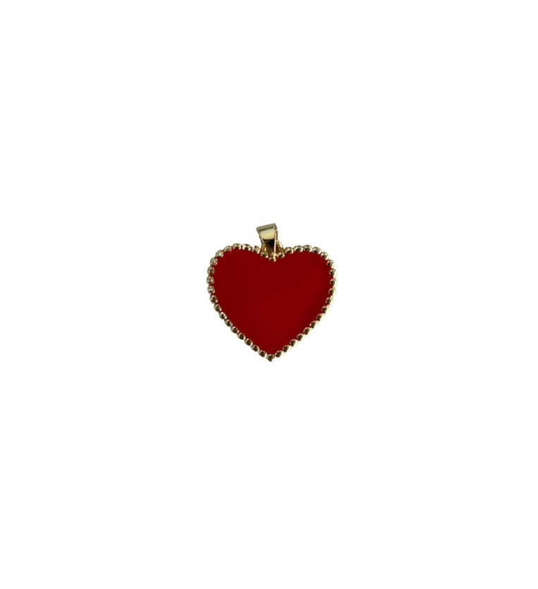 Red Heart Charm