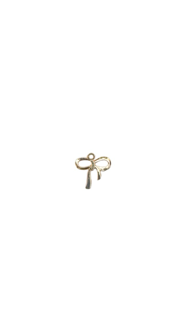 Gold Bow Charm