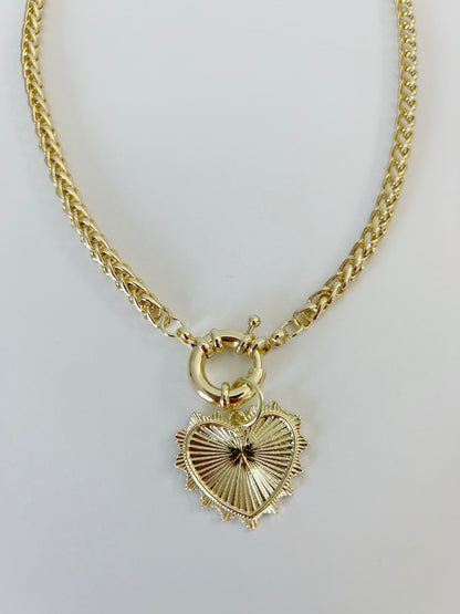 Heart Charm Necklace