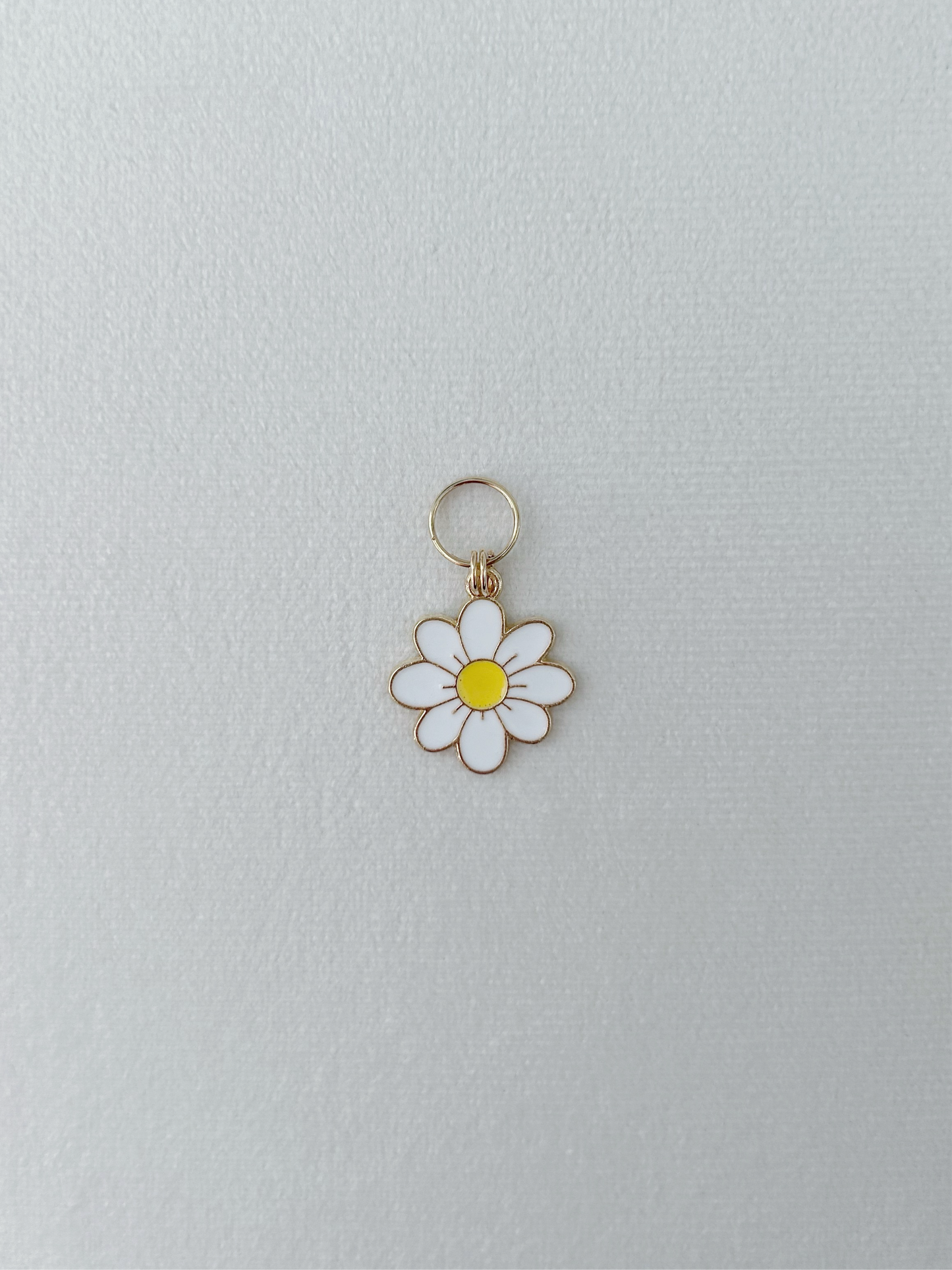 Flower Dog Charm