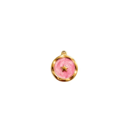 Pink Star Charm