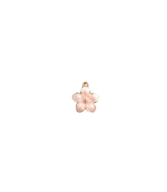 Pink Flower Charm