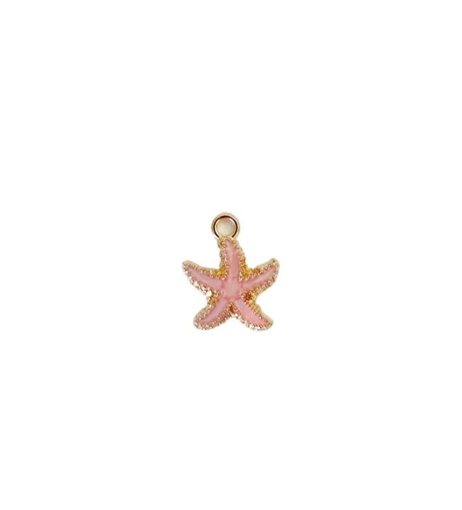 Pink Starfish Charm