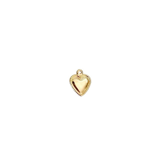 Gold Heart Charm